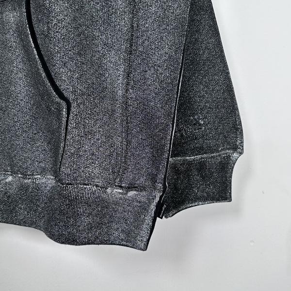 ブランドパーカー素材ディテール